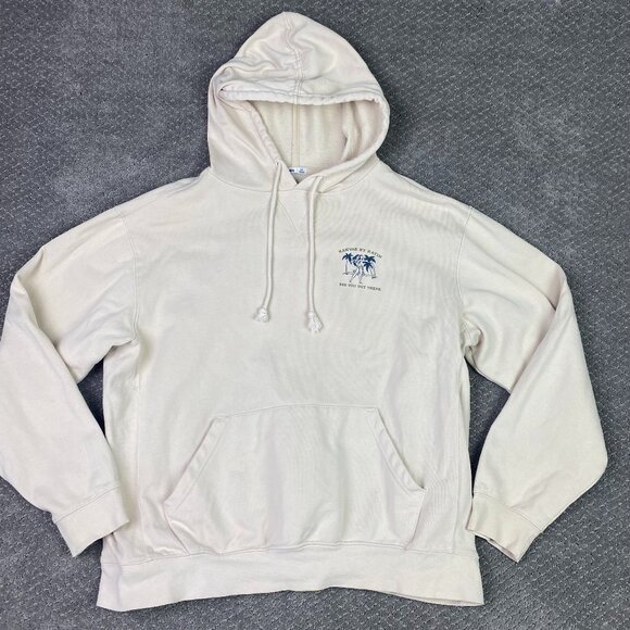 Kanvas By Katin Hoodie Men's Large Hula Girl Hawaii See You Out There sweatshirt - Picture 3 of 11